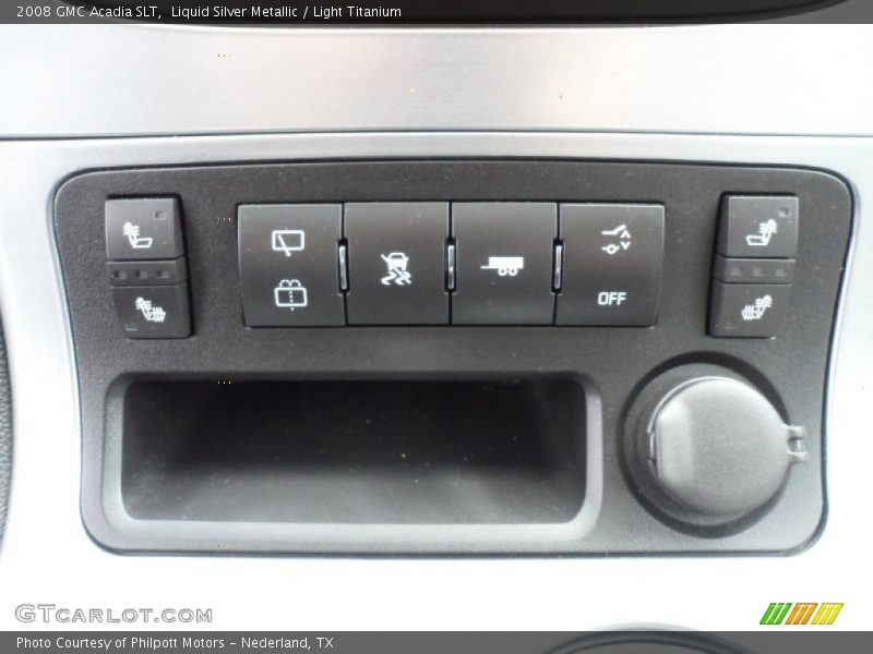 Liquid Silver Metallic / Light Titanium 2008 GMC Acadia SLT