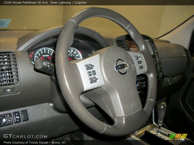 Silver Lightning / Graphite 2008 Nissan Pathfinder SE 4x4