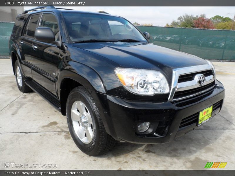 Black / Stone Gray 2008 Toyota 4Runner SR5