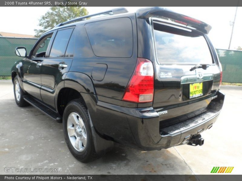Black / Stone Gray 2008 Toyota 4Runner SR5