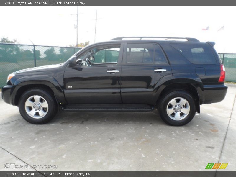 Black / Stone Gray 2008 Toyota 4Runner SR5