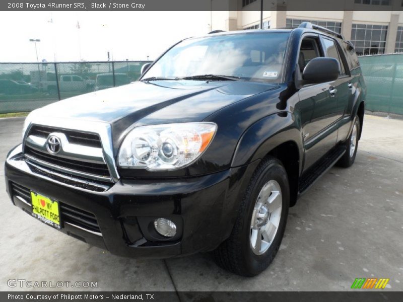 Black / Stone Gray 2008 Toyota 4Runner SR5