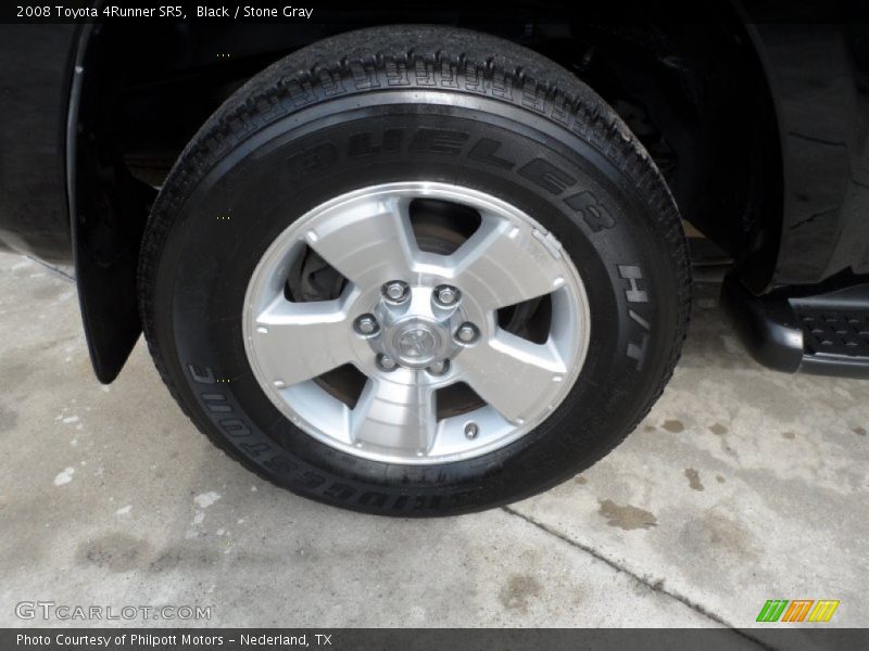 Black / Stone Gray 2008 Toyota 4Runner SR5