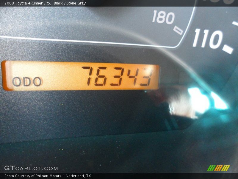 Black / Stone Gray 2008 Toyota 4Runner SR5