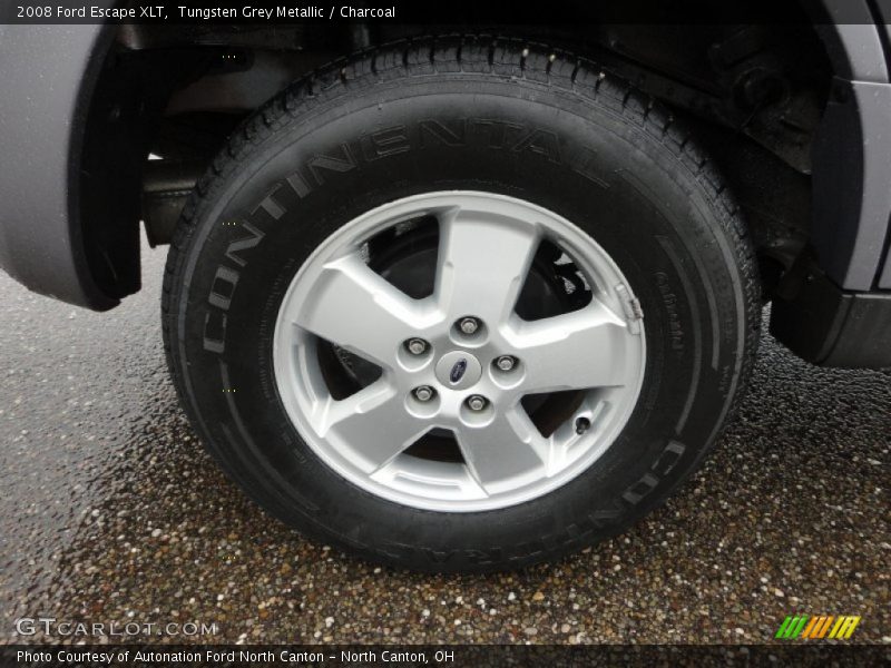 Tungsten Grey Metallic / Charcoal 2008 Ford Escape XLT
