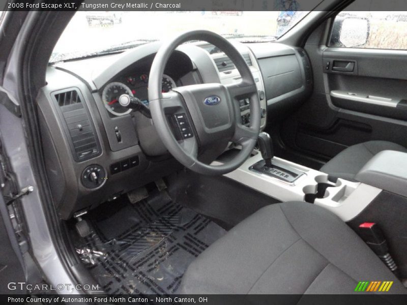 Tungsten Grey Metallic / Charcoal 2008 Ford Escape XLT