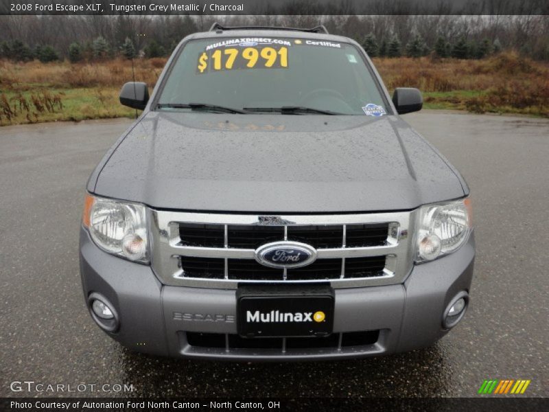 Tungsten Grey Metallic / Charcoal 2008 Ford Escape XLT