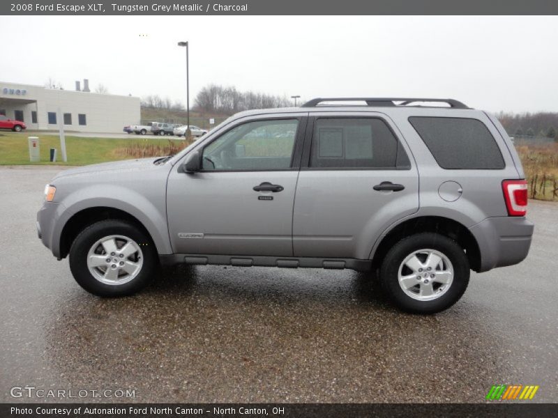 Tungsten Grey Metallic / Charcoal 2008 Ford Escape XLT
