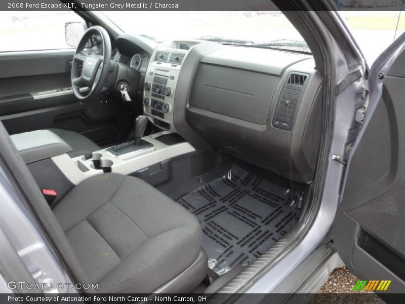 Tungsten Grey Metallic / Charcoal 2008 Ford Escape XLT