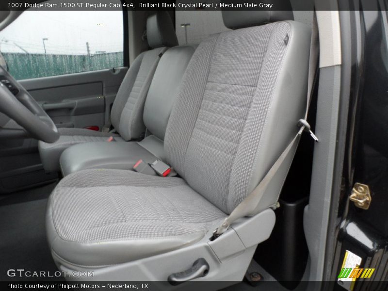  2007 Ram 1500 ST Regular Cab 4x4 Medium Slate Gray Interior
