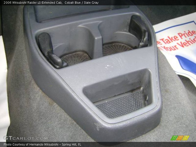 Cobalt Blue / Slate Gray 2006 Mitsubishi Raider LS Extended Cab