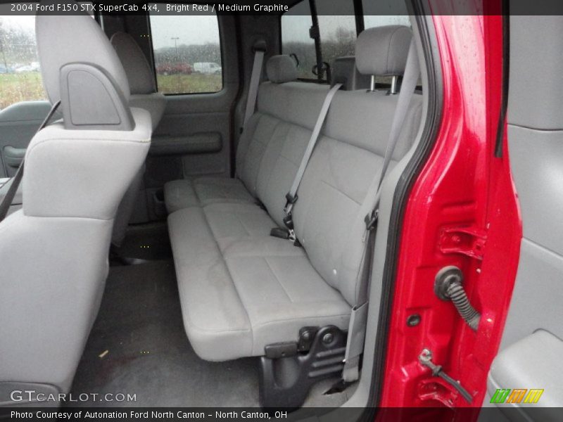Bright Red / Medium Graphite 2004 Ford F150 STX SuperCab 4x4