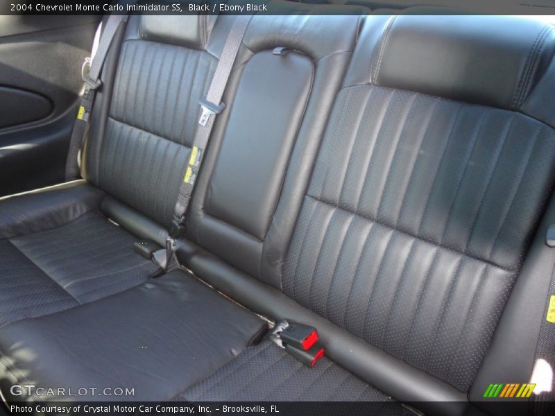  2004 Monte Carlo Intimidator SS Ebony Black Interior