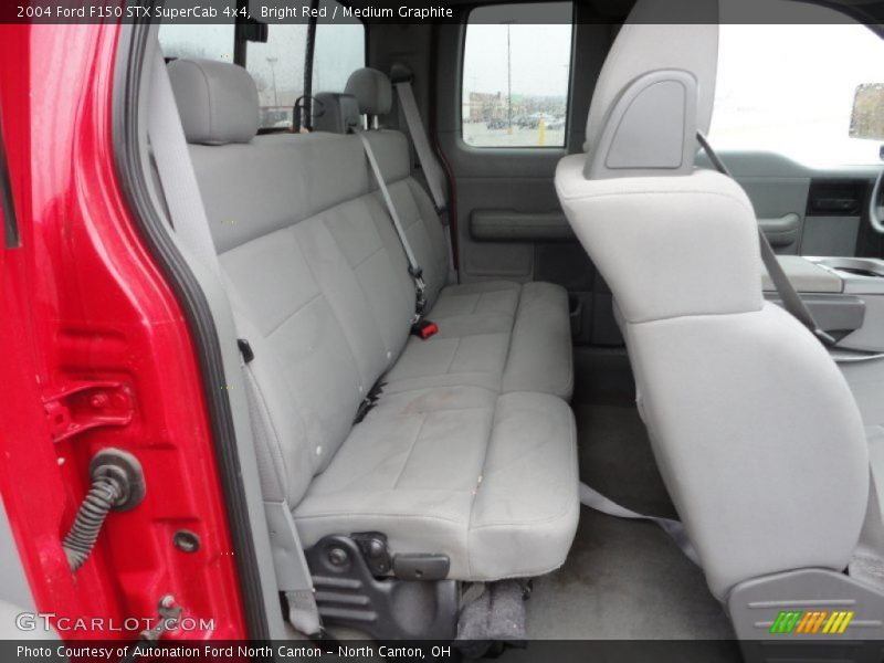 Bright Red / Medium Graphite 2004 Ford F150 STX SuperCab 4x4