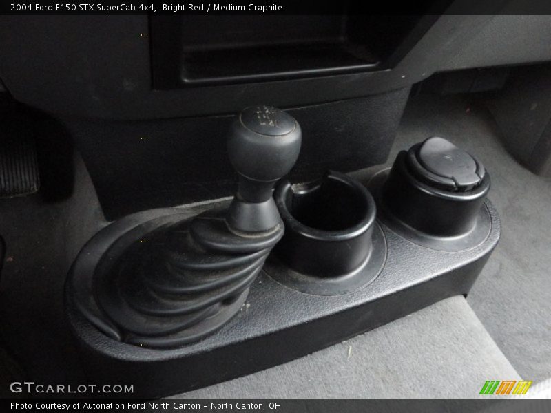 Bright Red / Medium Graphite 2004 Ford F150 STX SuperCab 4x4