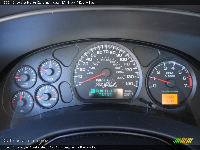  2004 Monte Carlo Intimidator SS Intimidator SS Gauges