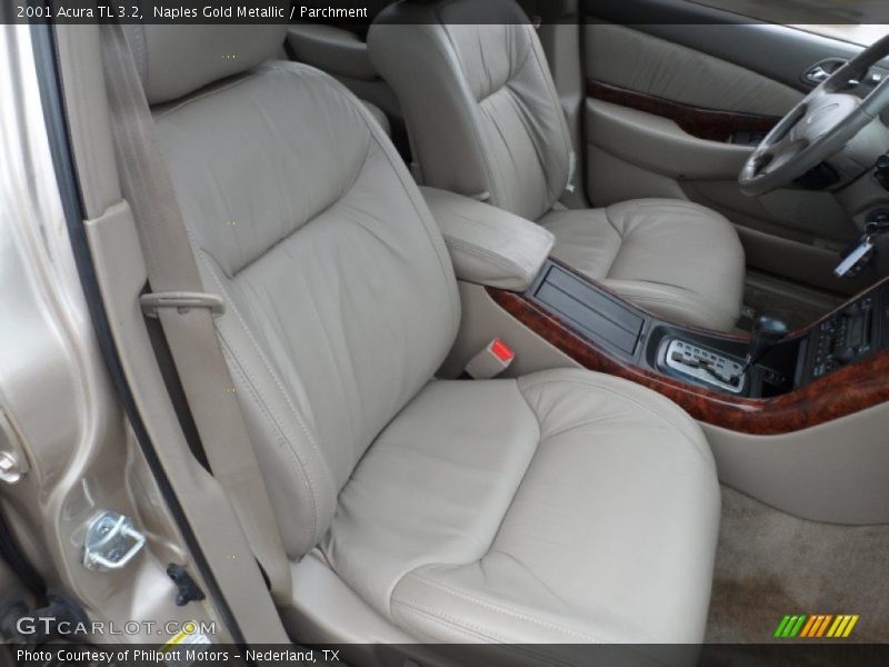 Naples Gold Metallic / Parchment 2001 Acura TL 3.2