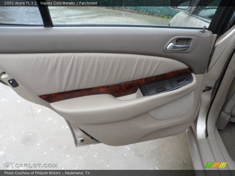Naples Gold Metallic / Parchment 2001 Acura TL 3.2