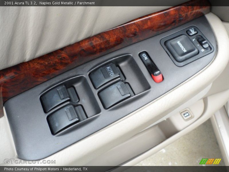 Naples Gold Metallic / Parchment 2001 Acura TL 3.2