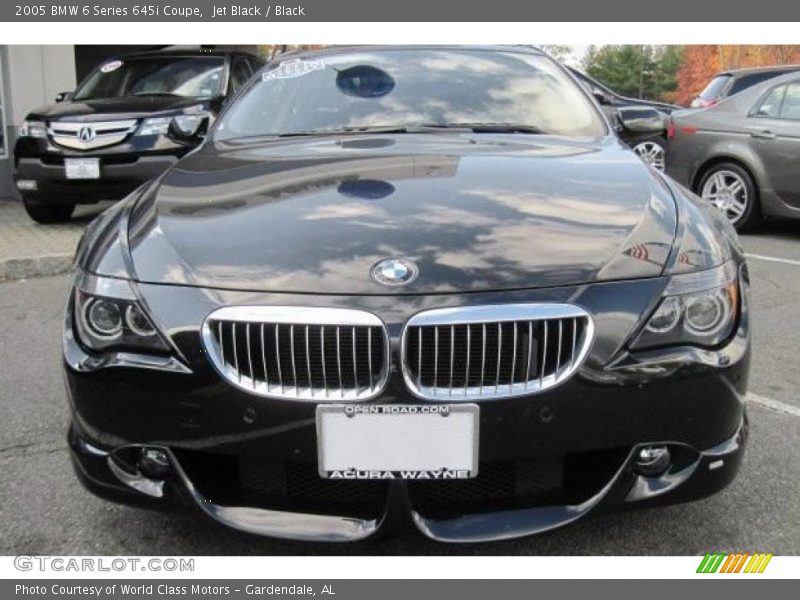 Jet Black / Black 2005 BMW 6 Series 645i Coupe