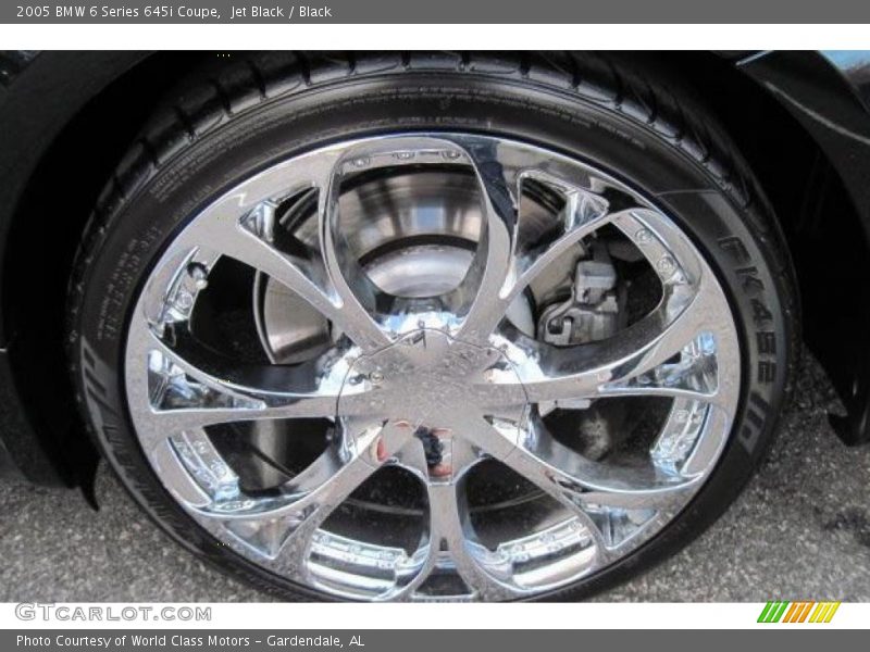 Jet Black / Black 2005 BMW 6 Series 645i Coupe