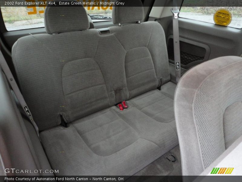 Estate Green Metallic / Midnight Grey 2002 Ford Explorer XLT 4x4