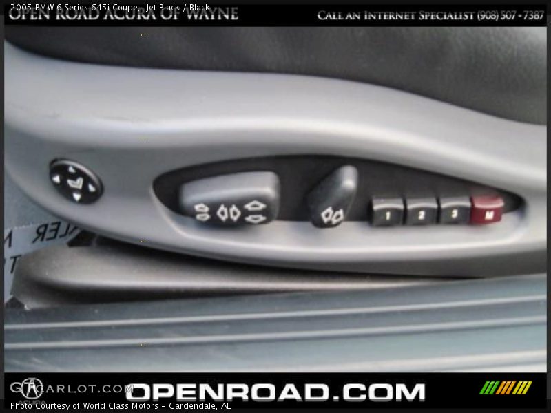 Jet Black / Black 2005 BMW 6 Series 645i Coupe