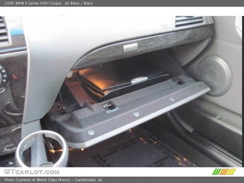 Jet Black / Black 2005 BMW 6 Series 645i Coupe