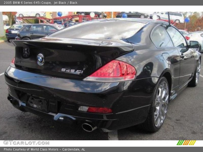 Jet Black / Black 2005 BMW 6 Series 645i Coupe