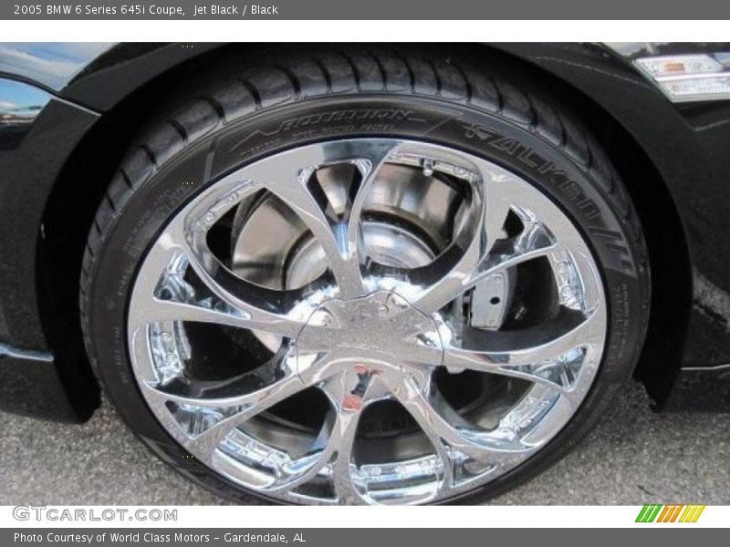 Jet Black / Black 2005 BMW 6 Series 645i Coupe