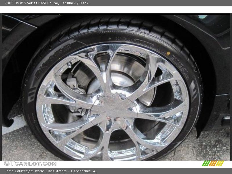 Jet Black / Black 2005 BMW 6 Series 645i Coupe