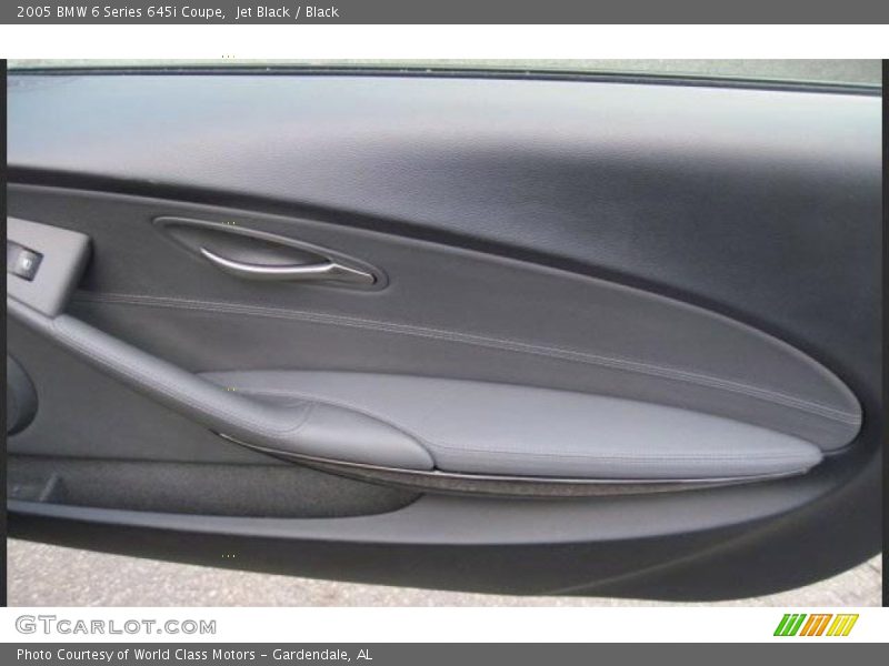 Jet Black / Black 2005 BMW 6 Series 645i Coupe