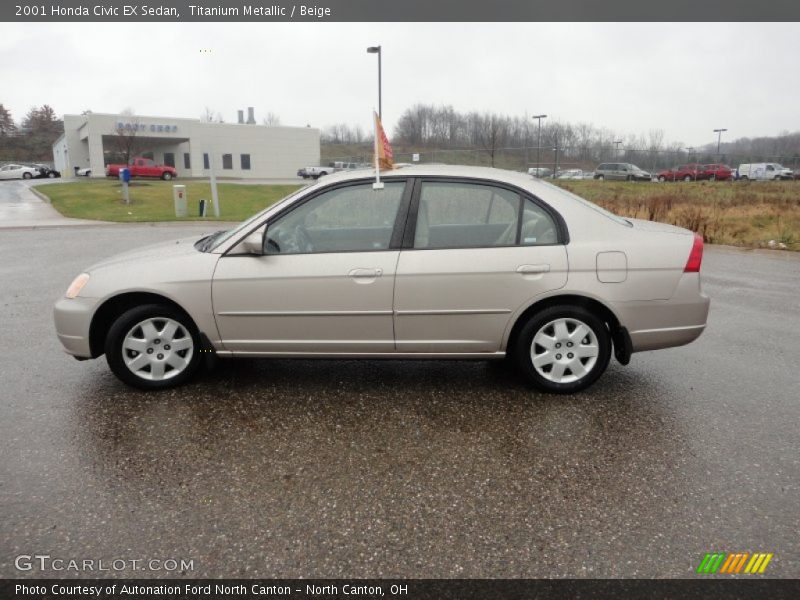  2001 Civic EX Sedan Titanium Metallic