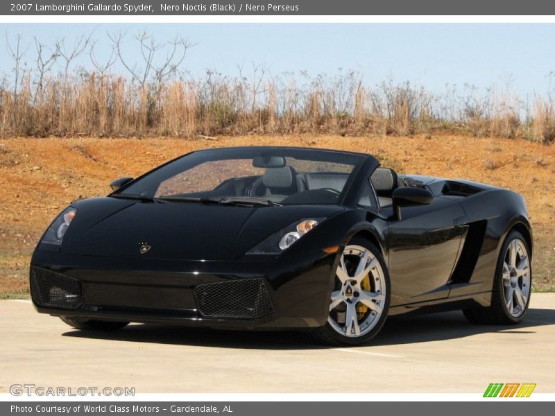 Nero Noctis (Black) / Nero Perseus 2007 Lamborghini Gallardo Spyder