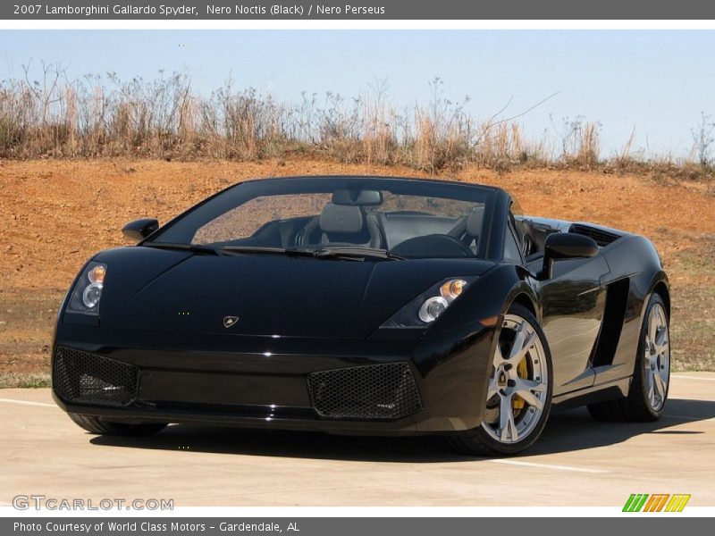 Nero Noctis (Black) / Nero Perseus 2007 Lamborghini Gallardo Spyder