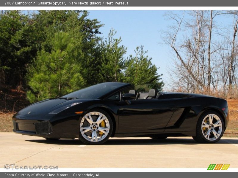 Nero Noctis (Black) / Nero Perseus 2007 Lamborghini Gallardo Spyder