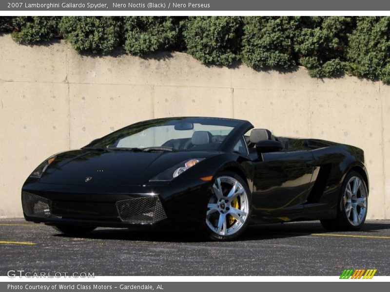 Nero Noctis (Black) / Nero Perseus 2007 Lamborghini Gallardo Spyder