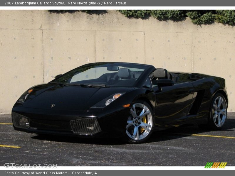 Nero Noctis (Black) / Nero Perseus 2007 Lamborghini Gallardo Spyder