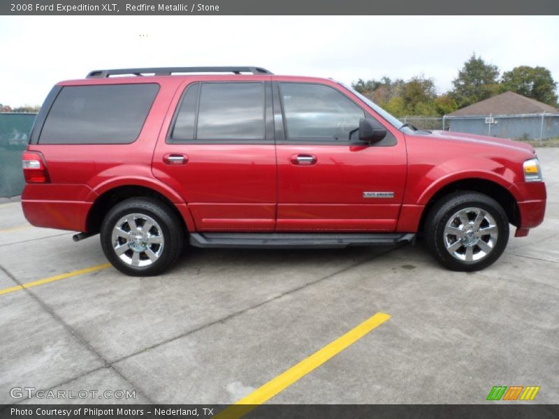 Redfire Metallic / Stone 2008 Ford Expedition XLT