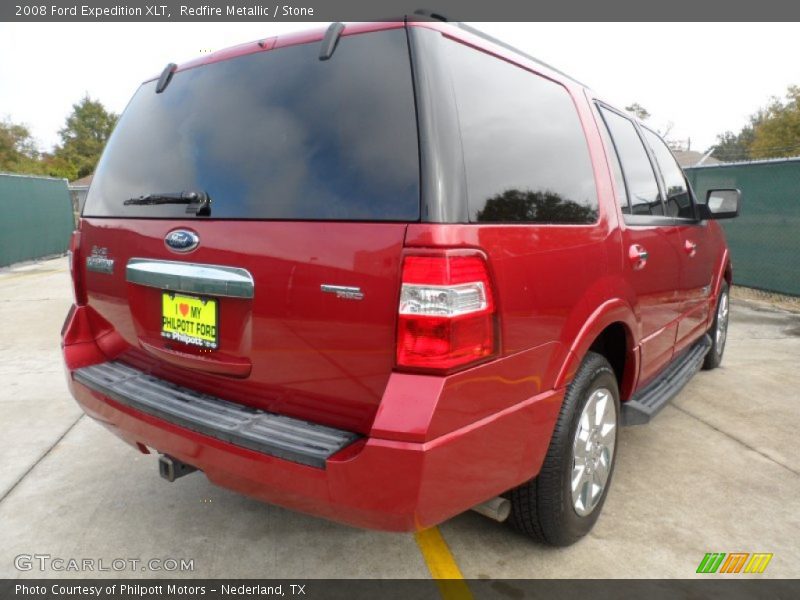 Redfire Metallic / Stone 2008 Ford Expedition XLT
