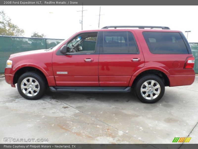 Redfire Metallic / Stone 2008 Ford Expedition XLT