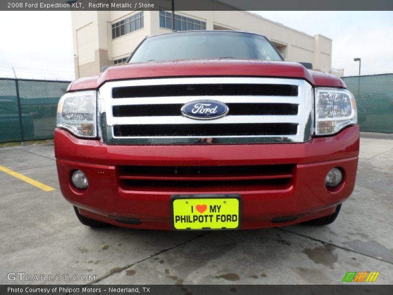 Redfire Metallic / Stone 2008 Ford Expedition XLT