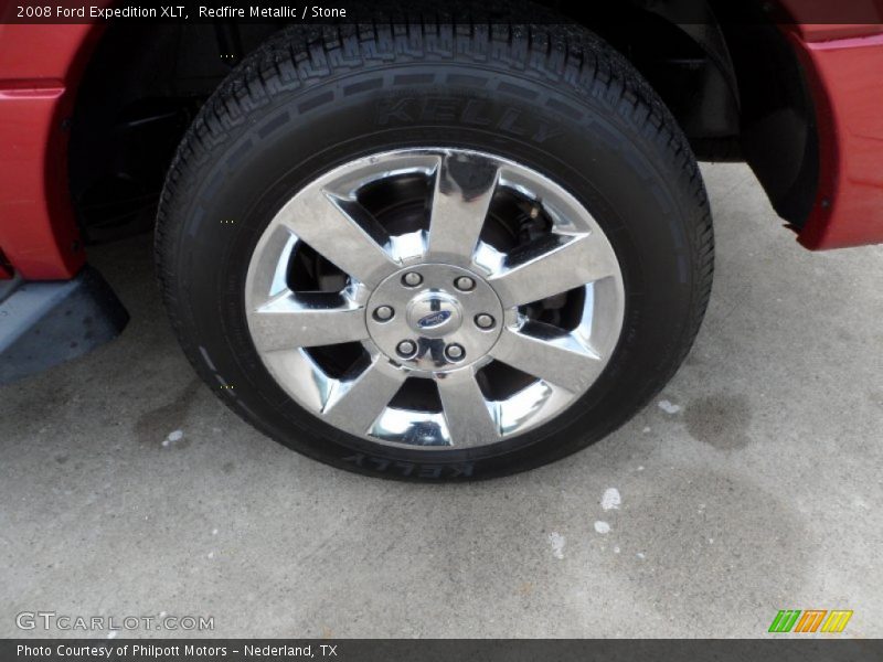 Redfire Metallic / Stone 2008 Ford Expedition XLT