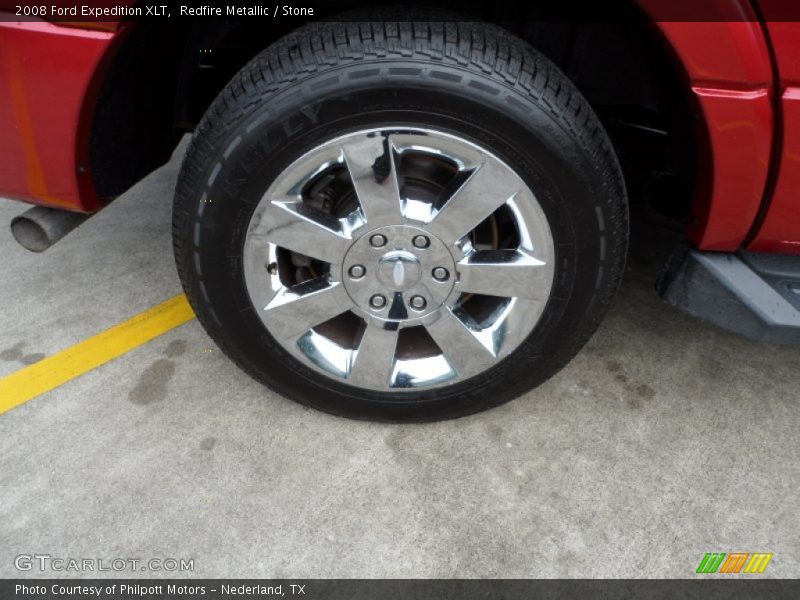 Redfire Metallic / Stone 2008 Ford Expedition XLT