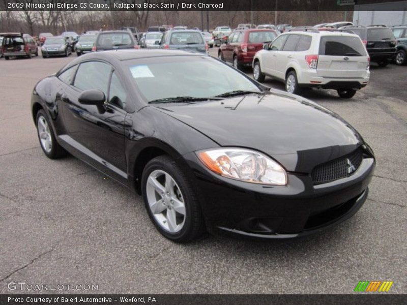 Kalapana Black Satin / Dark Charcoal 2009 Mitsubishi Eclipse GS Coupe