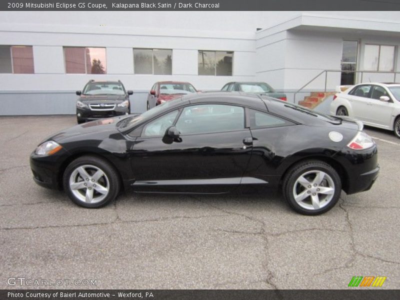 Kalapana Black Satin / Dark Charcoal 2009 Mitsubishi Eclipse GS Coupe