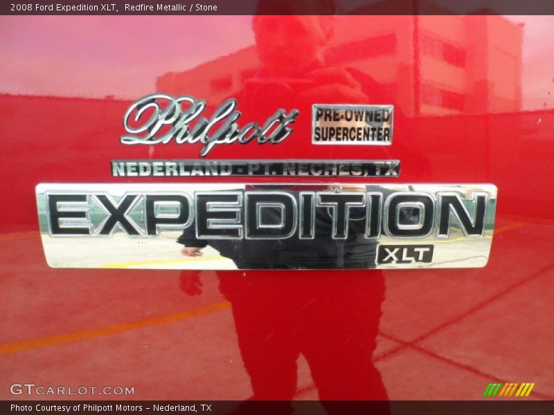 Redfire Metallic / Stone 2008 Ford Expedition XLT