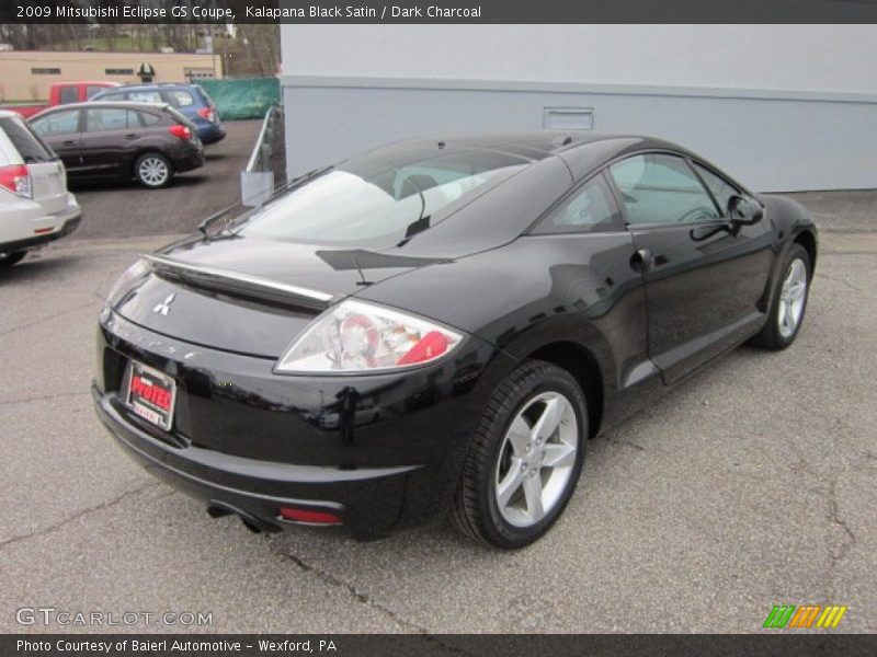 Kalapana Black Satin / Dark Charcoal 2009 Mitsubishi Eclipse GS Coupe