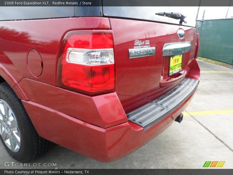 Redfire Metallic / Stone 2008 Ford Expedition XLT