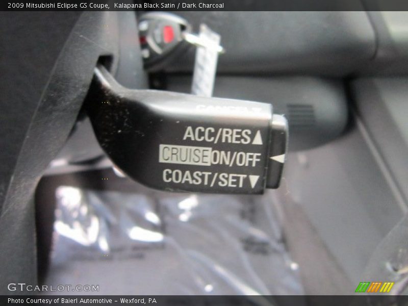 Kalapana Black Satin / Dark Charcoal 2009 Mitsubishi Eclipse GS Coupe
